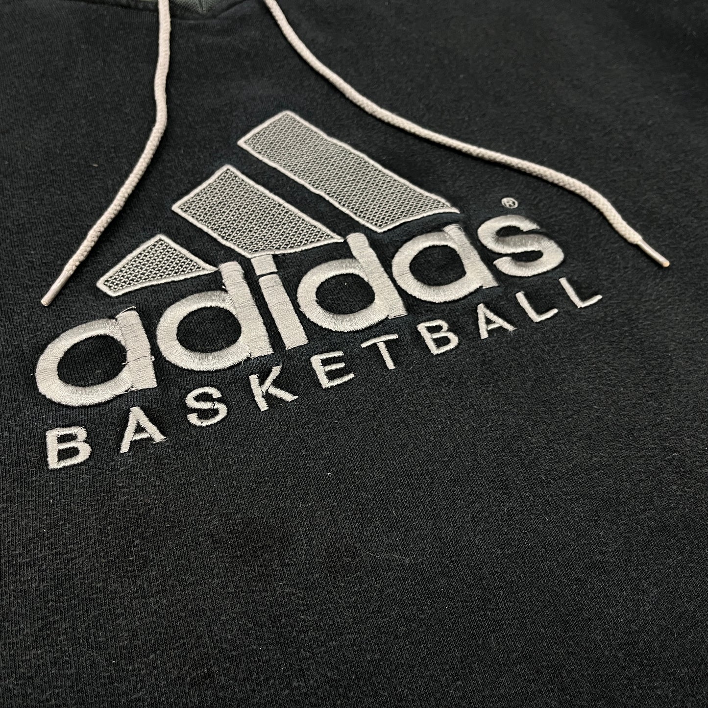 0774 Adidas Vintage 90s Basketball Hoody