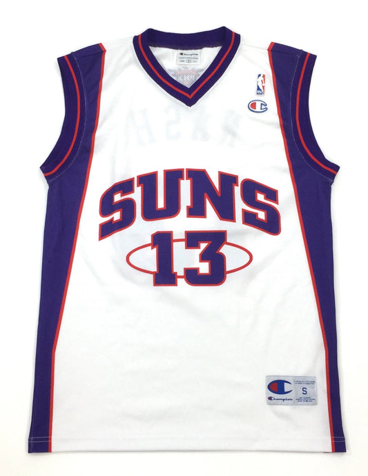 0372 Champion Vintage Phoenix Suns Nash Jersey