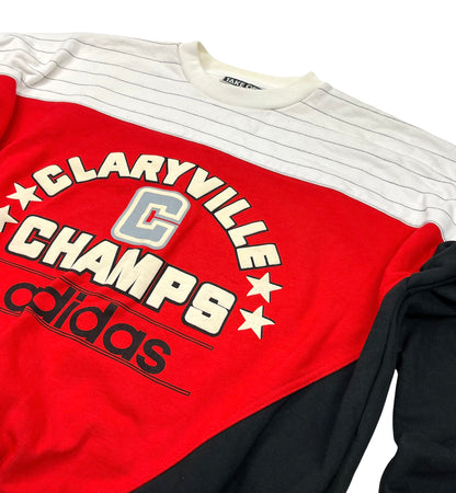 0636 Adidas Vintage Take Off Claryville Champs Basketball Sweater