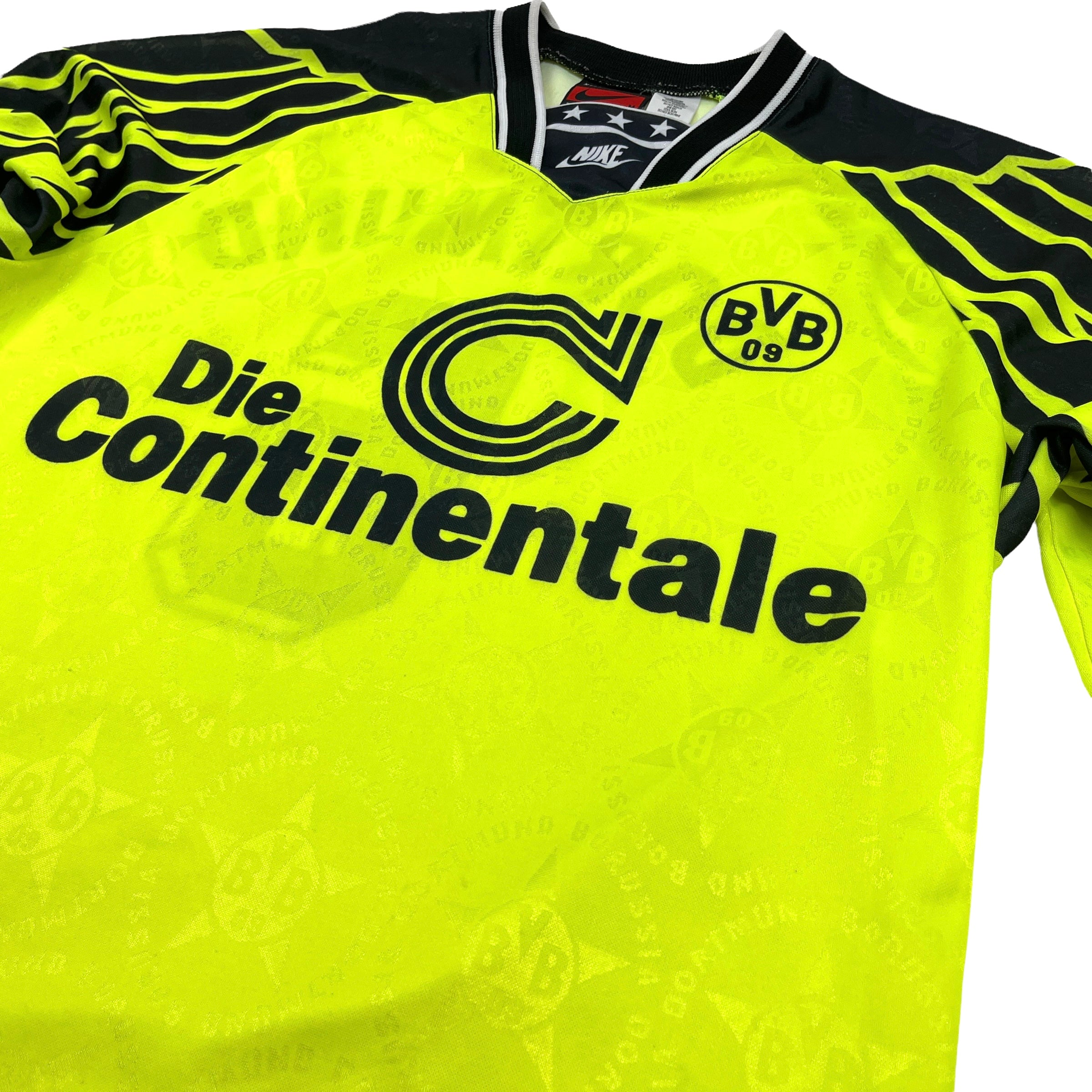 0896 Nike Borussia Dortmund 94/95 Home Jersey – PAUL'S FANSHOP