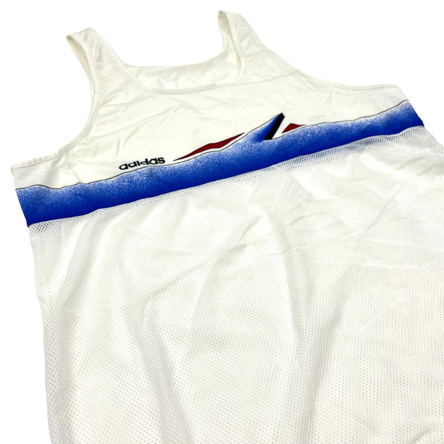 0822 Adidas Vintage 80s Running Tanktop