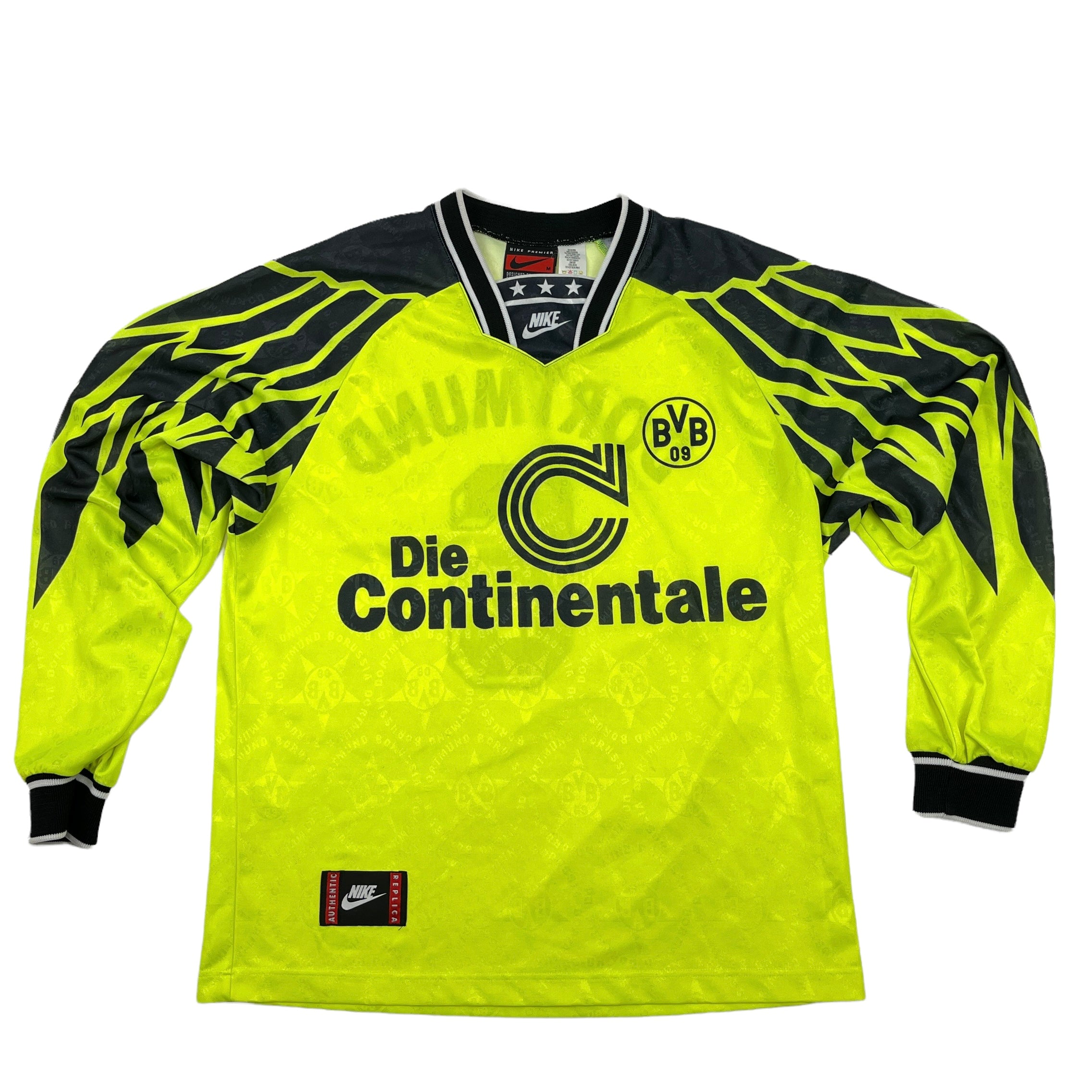 0896 Nike Borussia Dortmund 94/95 Home Jersey – PAUL'S FANSHOP