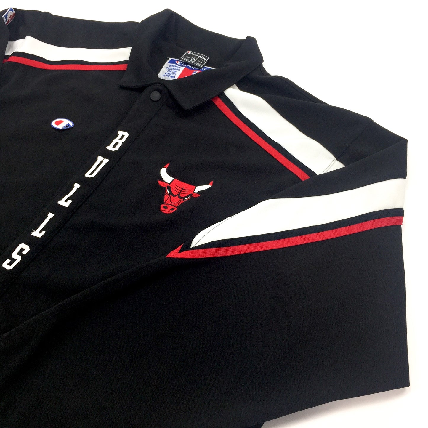 0524 Champion Vintage 90s Chicago Bulls Warmup Jacket