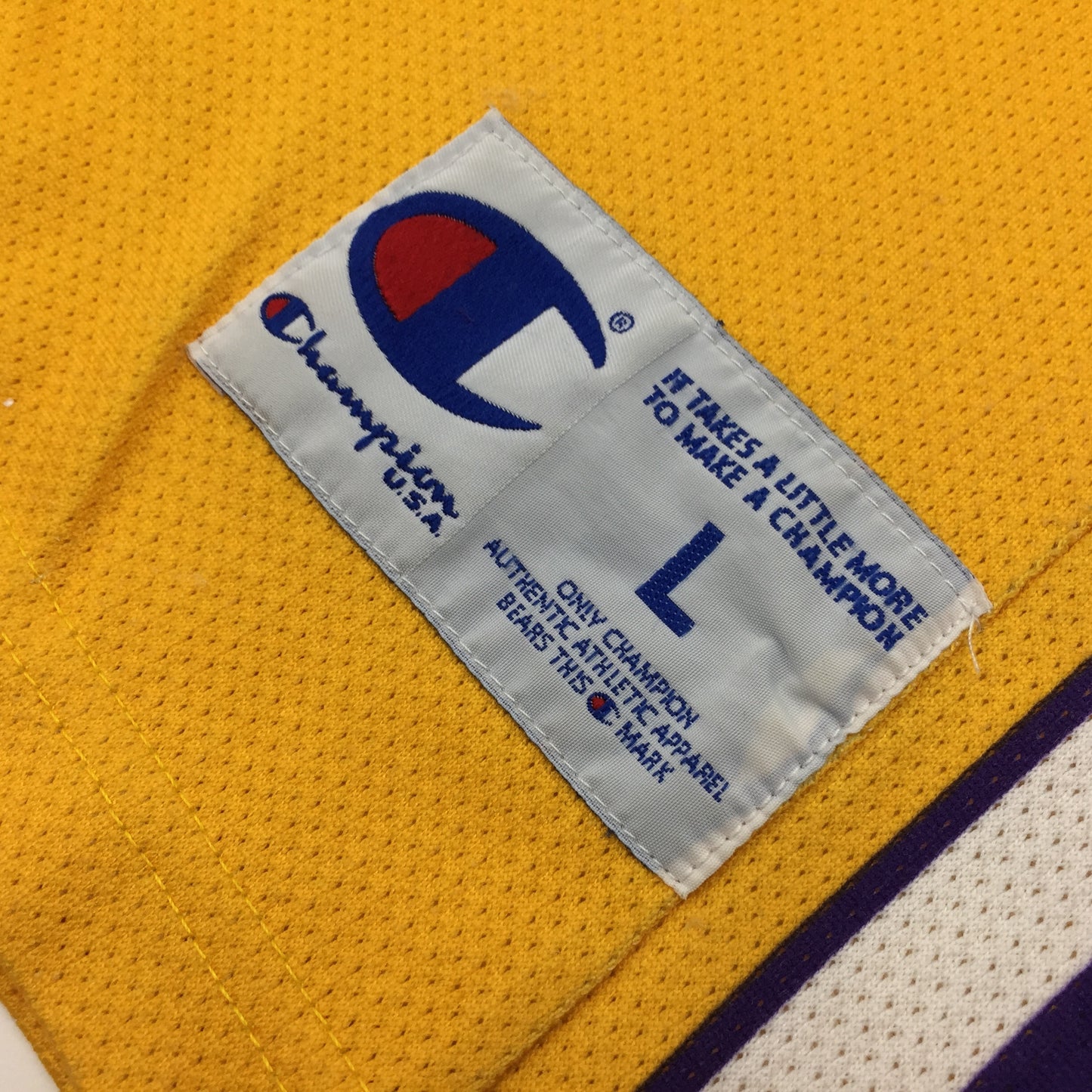 0449 Champion Vintage La Lakers O‘Neal Jersey