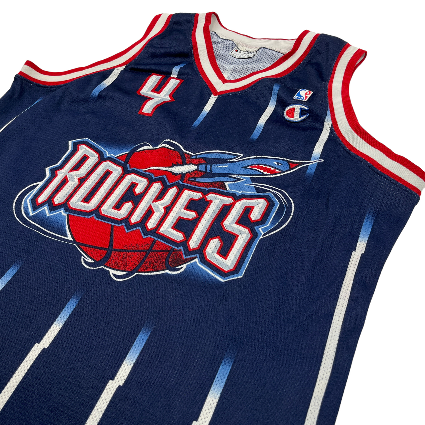 01334 Champion Houston Rockets Charles Barkley Jersey