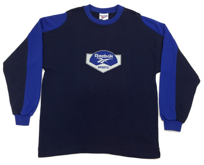 0323 Reebok Vintage 90s Sports Logo Sweater