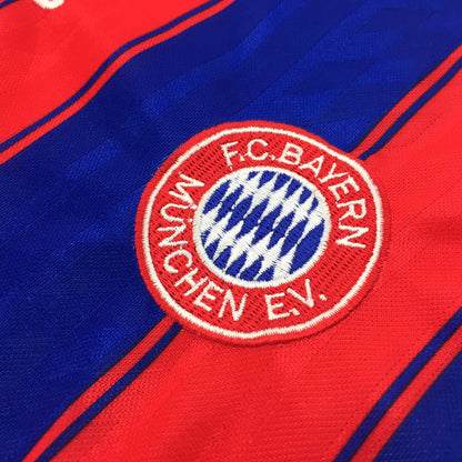 0504 Adidas Vintage FC Bayern München Soccer Jersey 96/97 Home Klinsmann