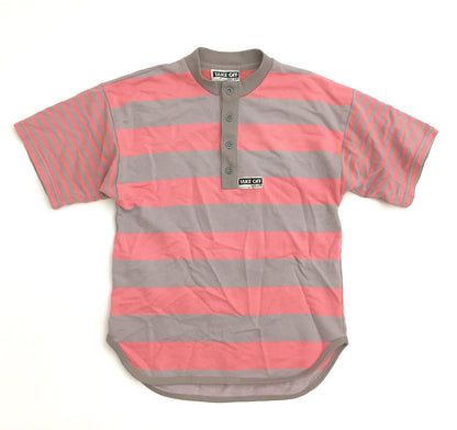 0052 Adidas Take Off Striped Vintage T-Shirt