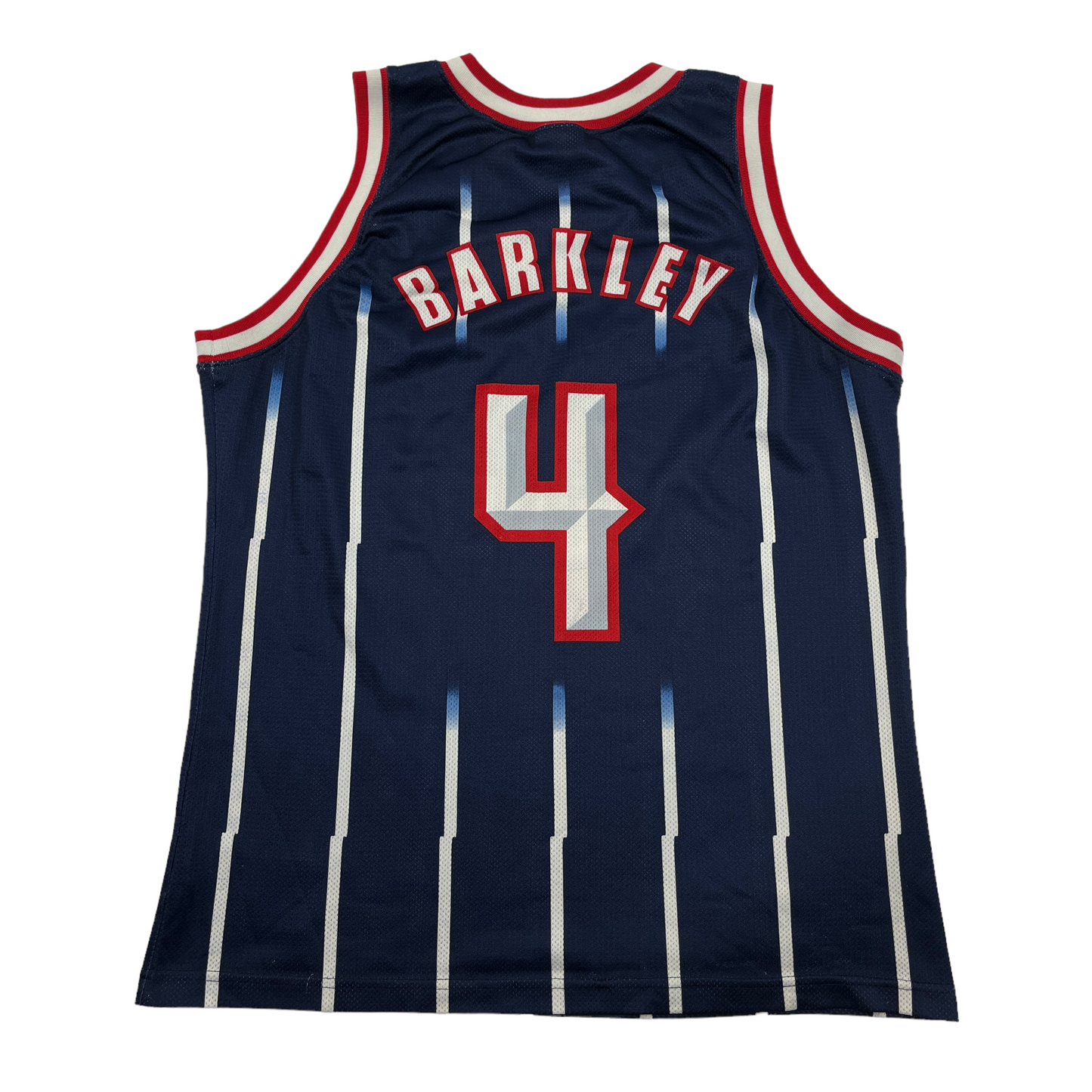 01334 Champion Houston Rockets Charles Barkley Jersey