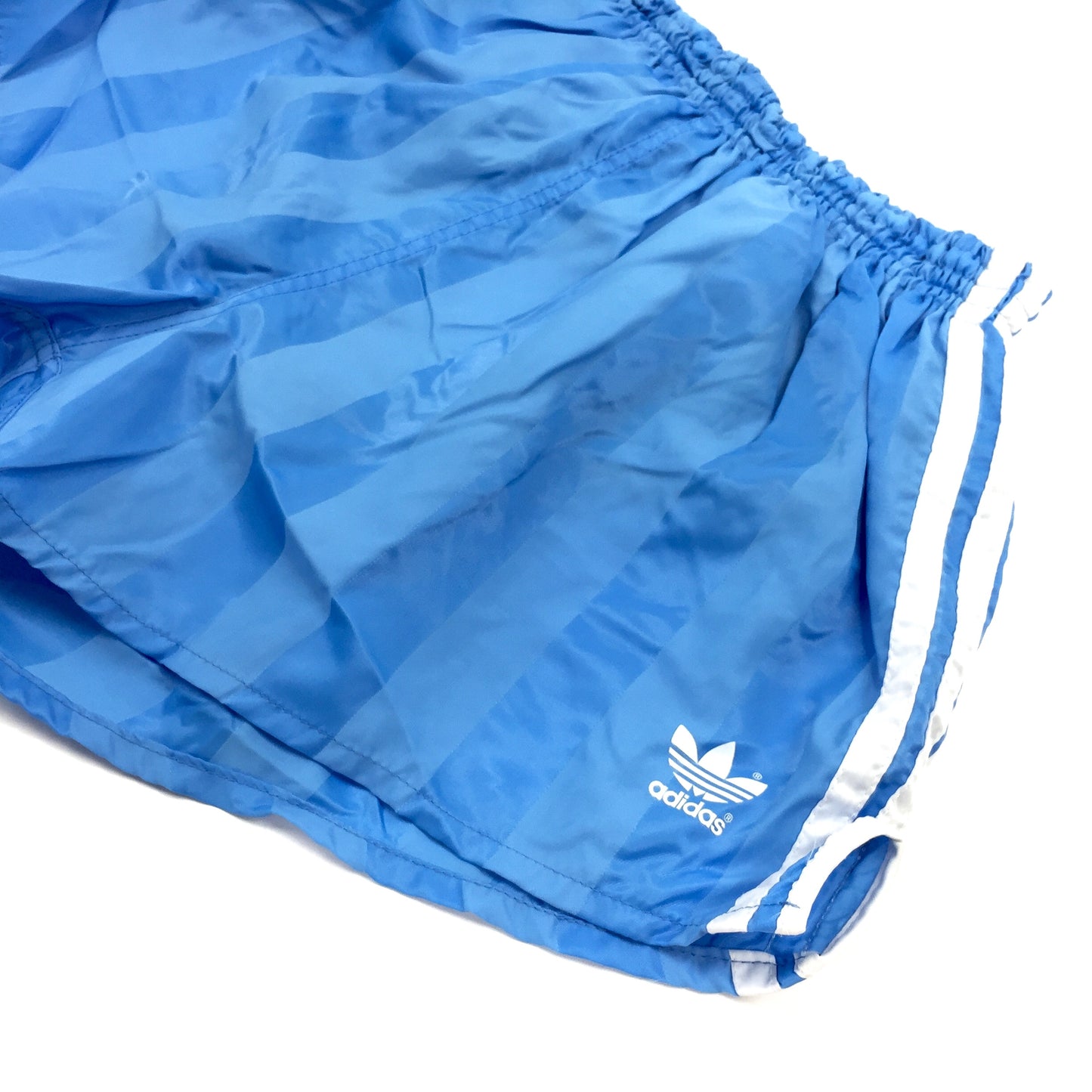 0485 Adidas Vintage 80s Shiny Track Shorts