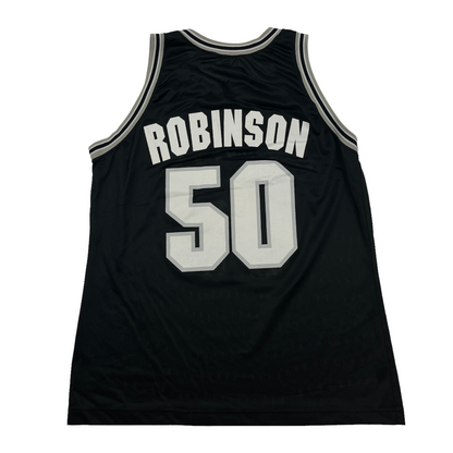 01159 Champion San Antonio Spurs David Robinso Jersey