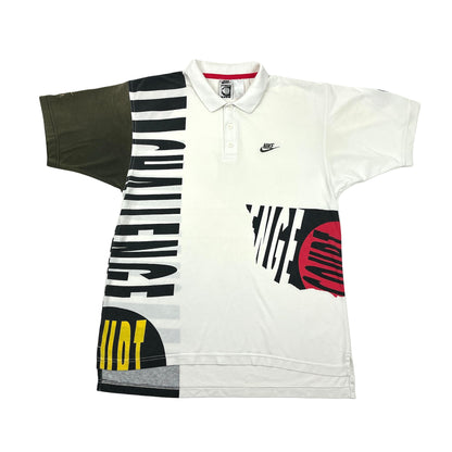 0694 Nike Vintage 90s Challenge Court Tennis Poloshirt