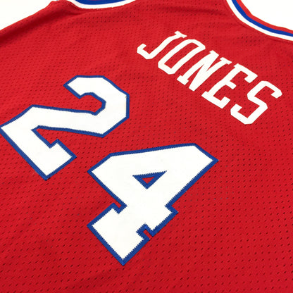 0327 Champion Vintage Philadelphia 76ers Jones Jersey