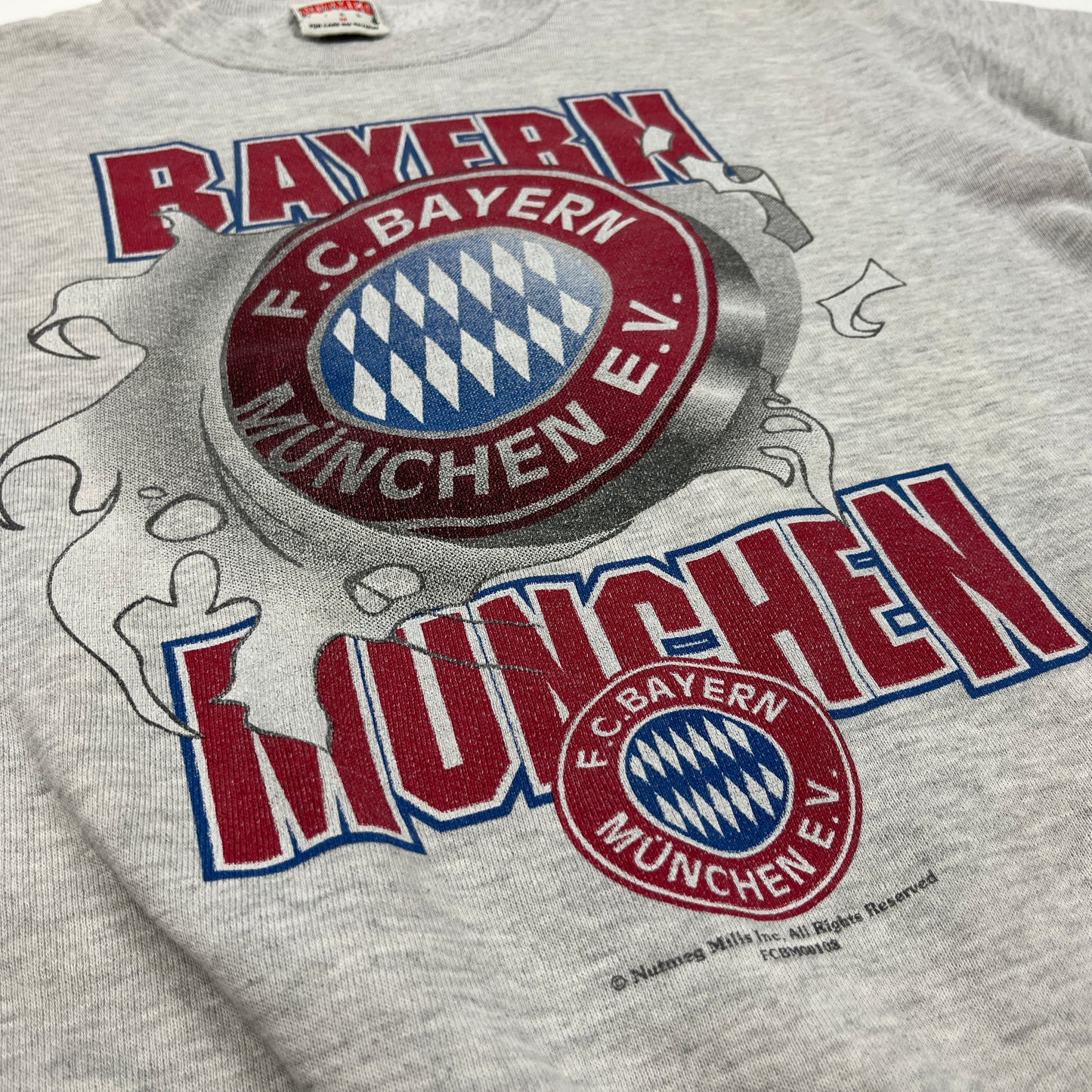 0962 Nutmeg Vintage 90s FC Bayern München Sweatshirt