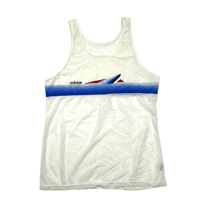 0822 Adidas Vintage 80s Running Tanktop