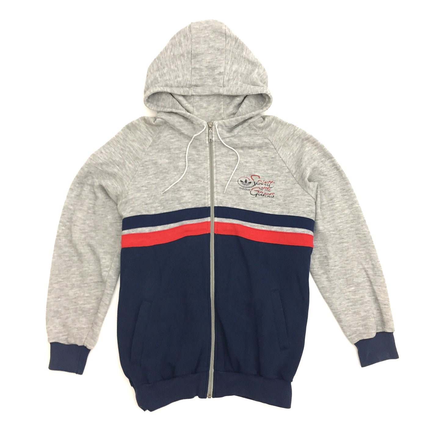 0002 Adidas Spirit Of The Games Vintage Hoodie