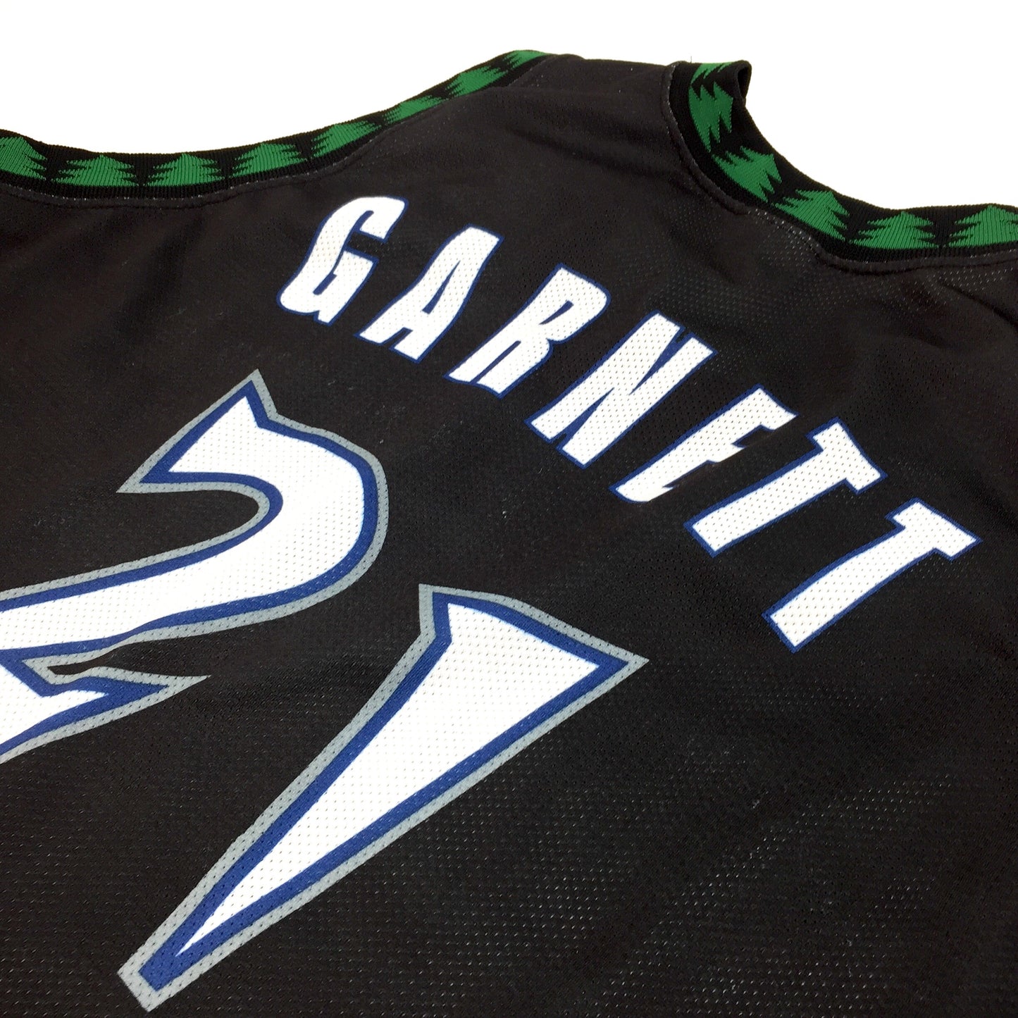 0292 Champion Vintage Minnesota Timberwolves Garnette Jersey