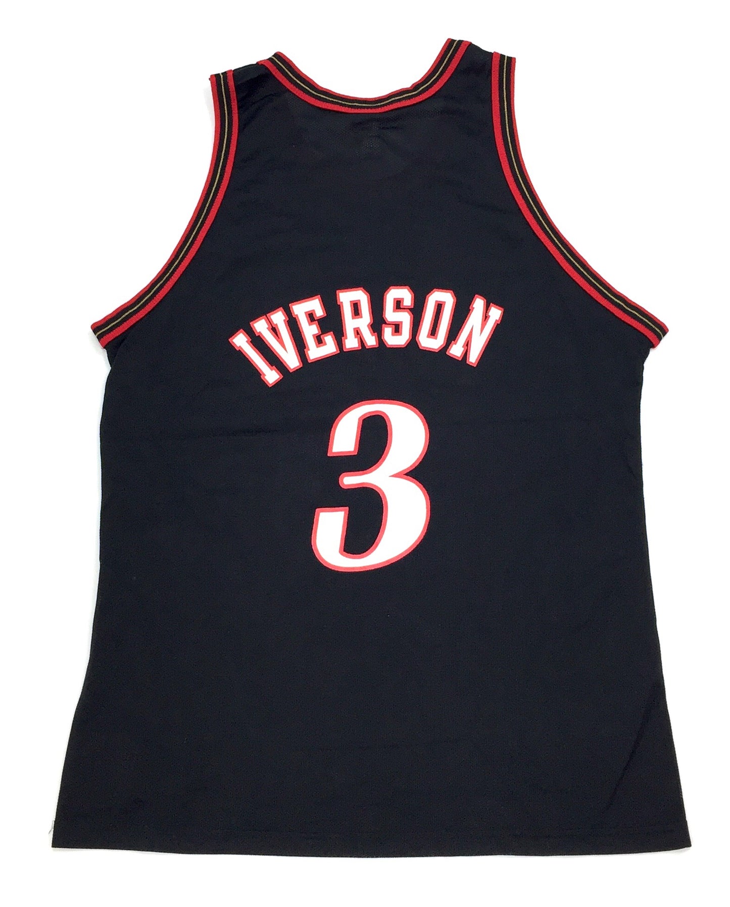 0404 Champion Vintage Philadelphia 76ers Iverson Jersey