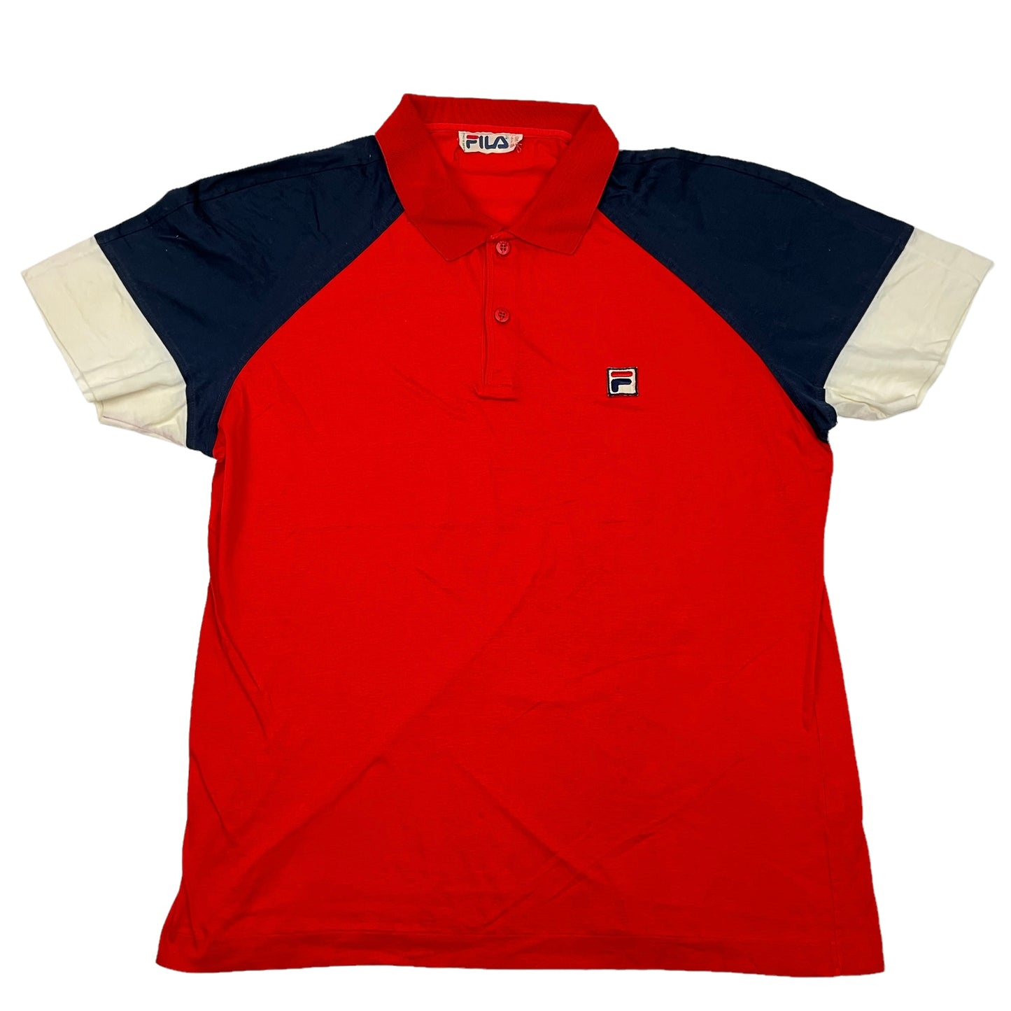 0905 Fila Vintage 80s Tennis Poloshirt