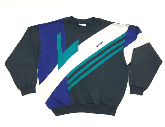 0186 Adidas Vintage Logo Sweater