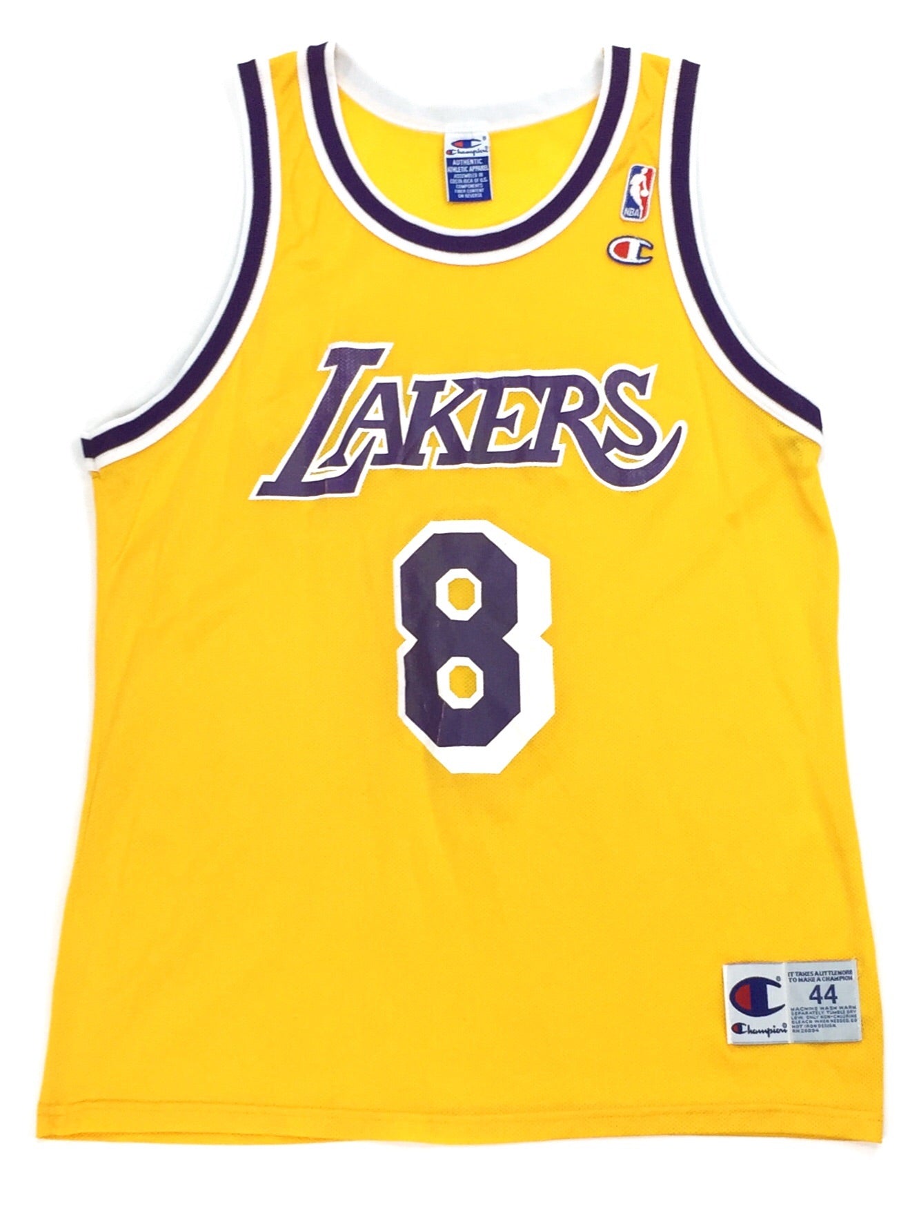 0406 Champion Vintage LA Lakers Bryant Jersey