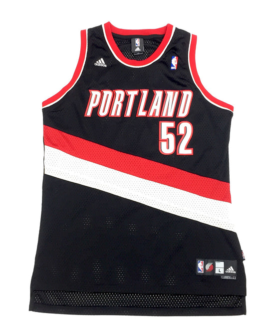 0287 Adidas Vintage Portland Trail Blazers Oden Jersey