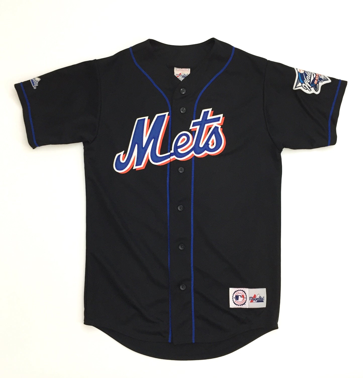 0095 Majestic Mets World Series 2000 Shirt