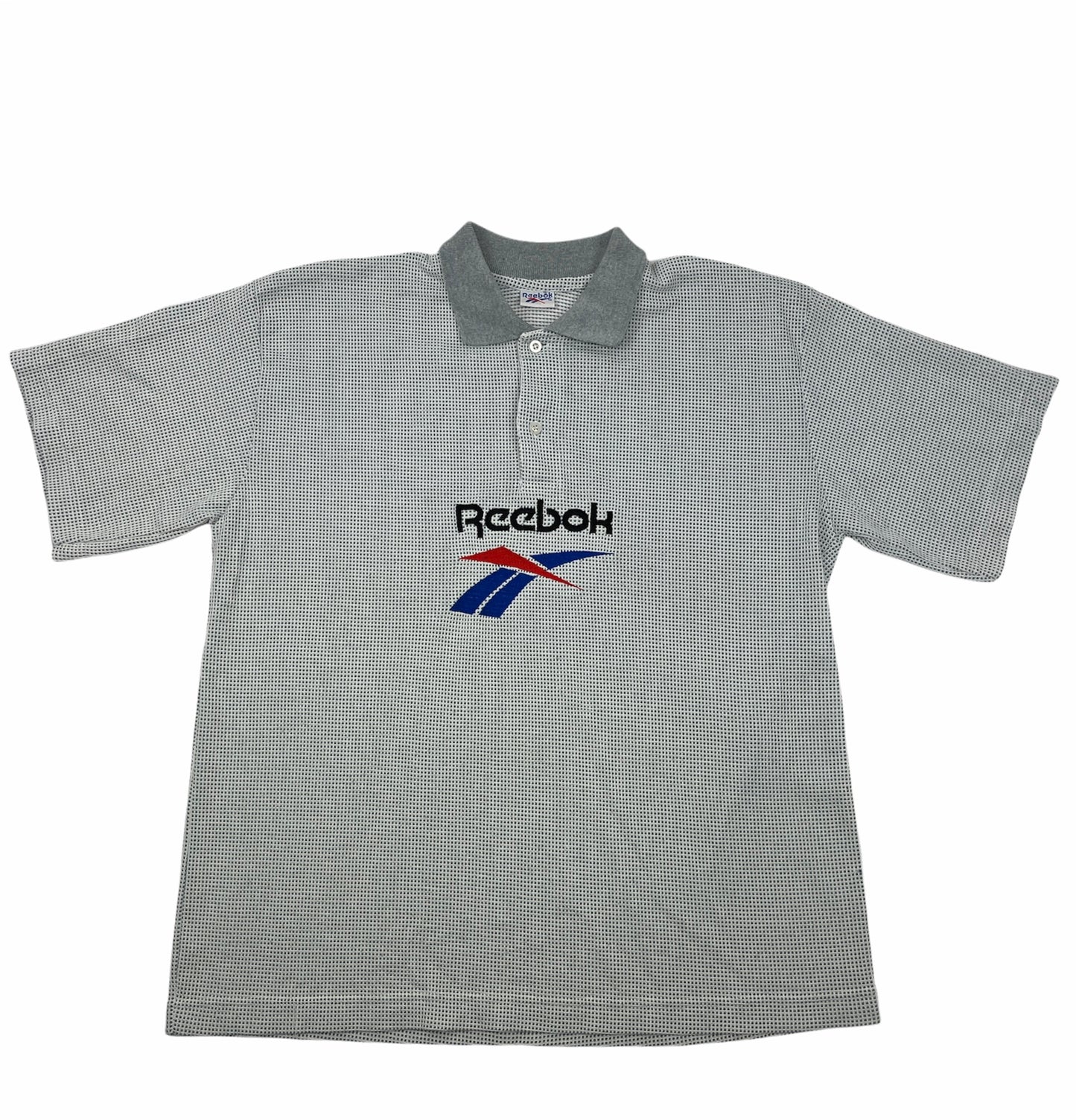 0673 Reebok Vintage 90s Bootleg Poloshirt