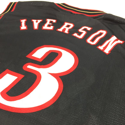 0265 Champion Vintage Philadelphia 76ers Iverson Jersey