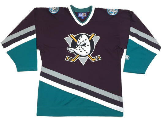 0316 Starter Vintage Mighty Ducks Jersey