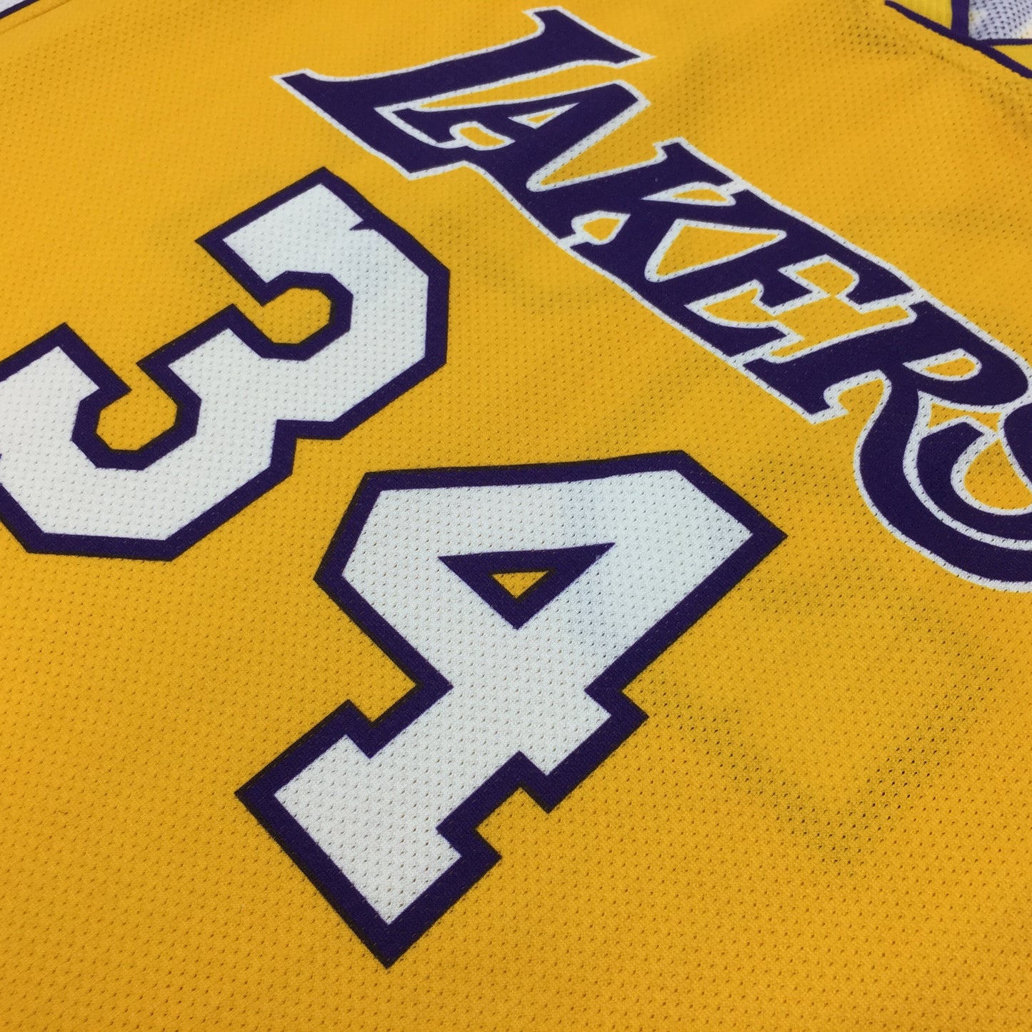 0449 Champion Vintage La Lakers O‘Neal Jersey