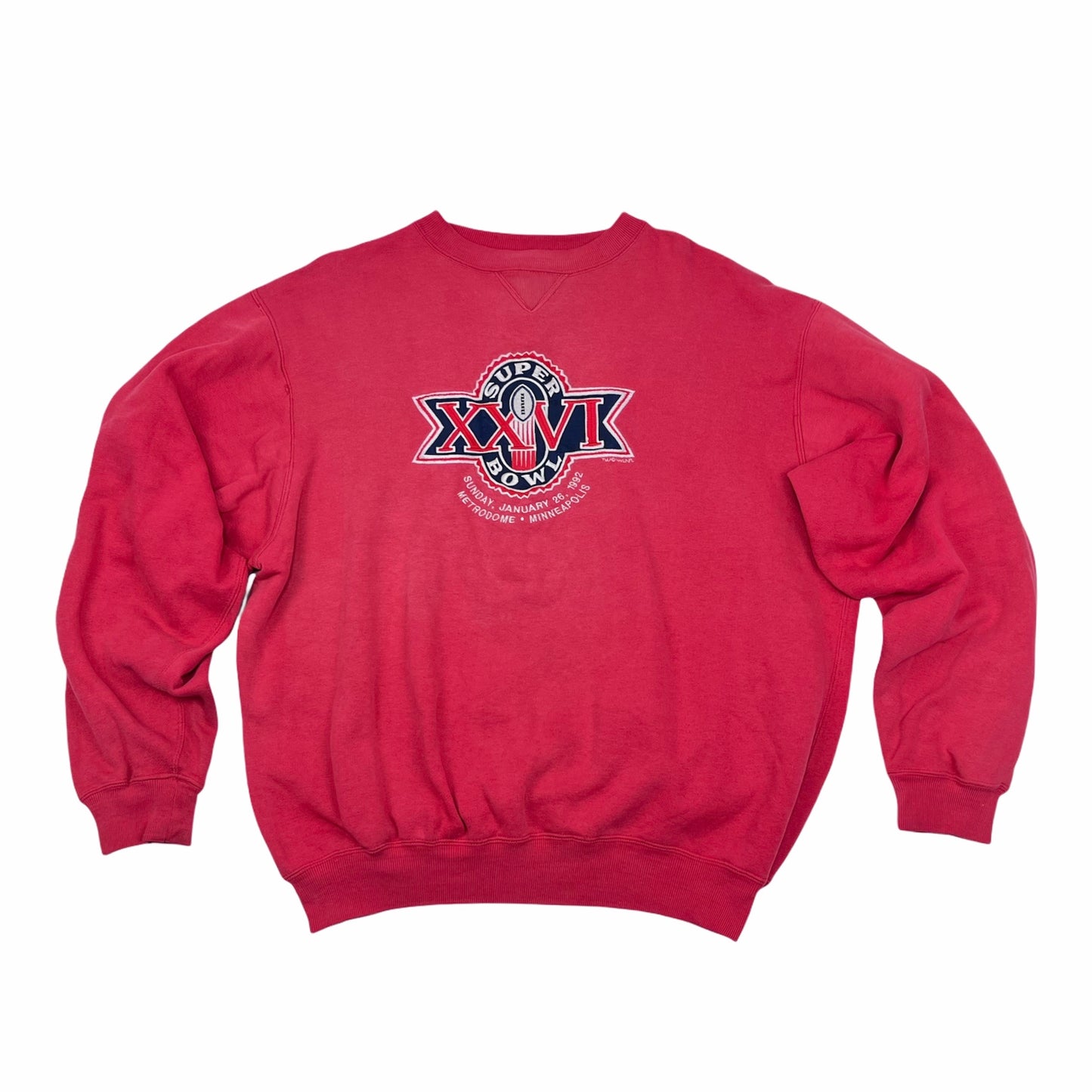 0619 Logo 7 VINTAGE 90s Super Bowl 1993 Sweater