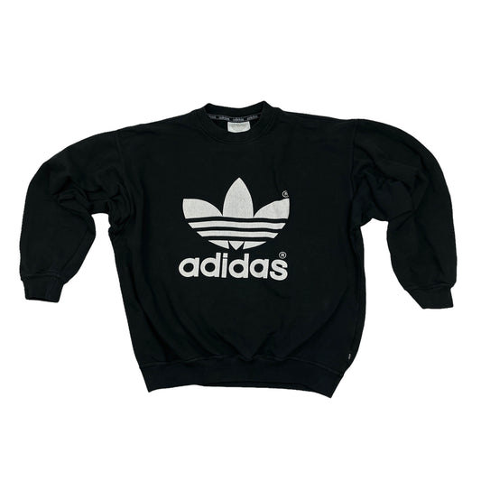 0895 Adidas Vintage 90s Trefoil Sweater