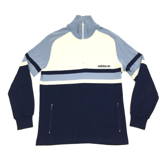 0243 Adidas Vintage 1/4 Zip Pullover