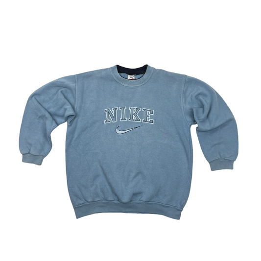 01077 Nike 90s Bootleg Spellout Sweater