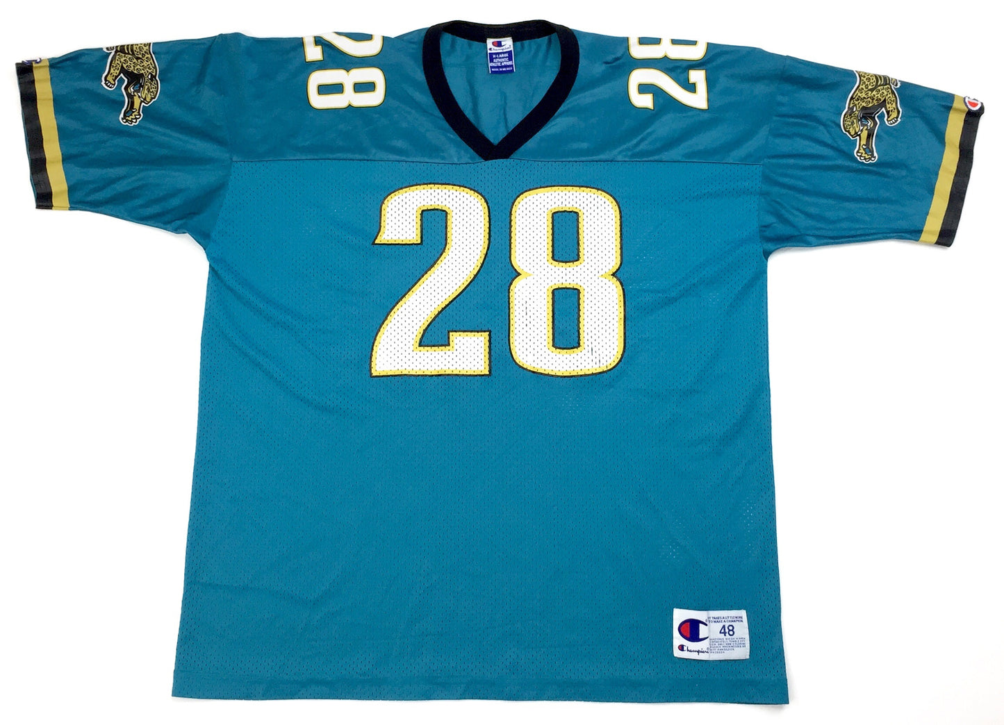 0328 Champion Vintage Carolina  Panthers Taylor Jersey