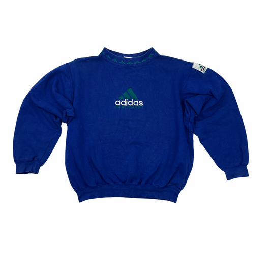 0793 Adidas Vintage Equipment Sweater