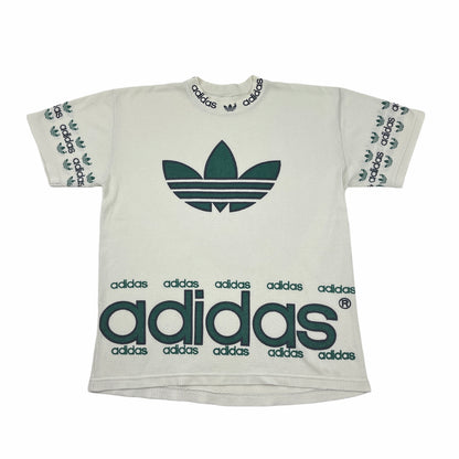 0809 Adidas Vintage Bootleg Logo Tshirt