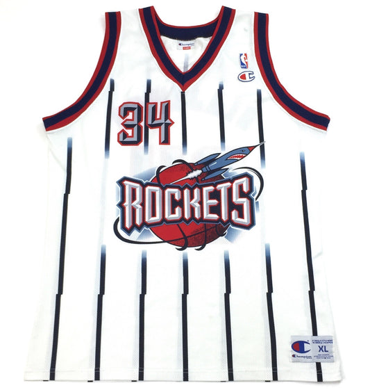 0331 Champion Vintage Houston Rockets Olajuwon Jersey