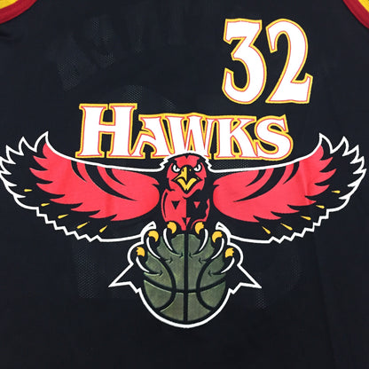 0235 Champion Vintage Wollongong Hawks Laettner Basketball Jersey