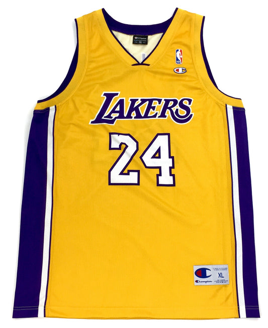 0417 Champion Vintage LA Lakers Bryant Jersey