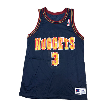 01421 Champion Denver Nuggets Abdul Rauf Jersey