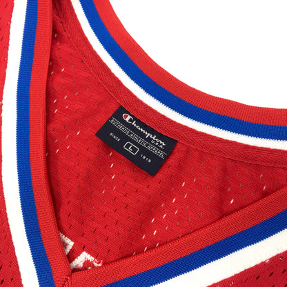 0327 Champion Vintage Philadelphia 76ers Jones Jersey