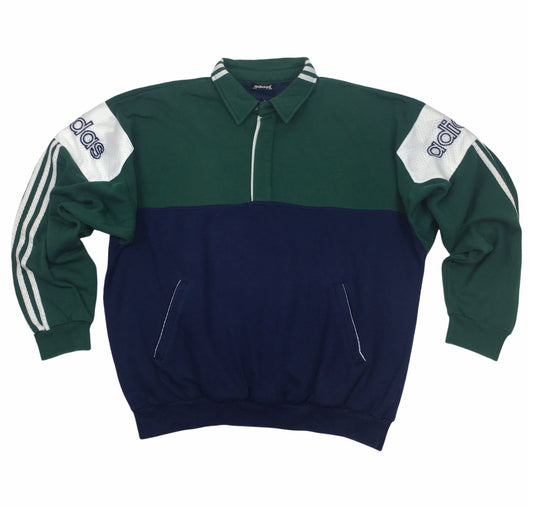 0606 Adidas Vintage 90s Rugby Sweater