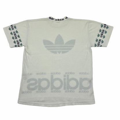 0809 Adidas Vintage Bootleg Logo Tshirt