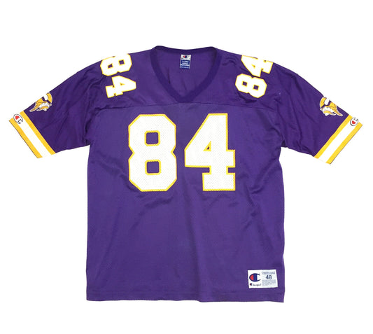 0146  Champion Vintage Moss Minnesota Vikings Jersey