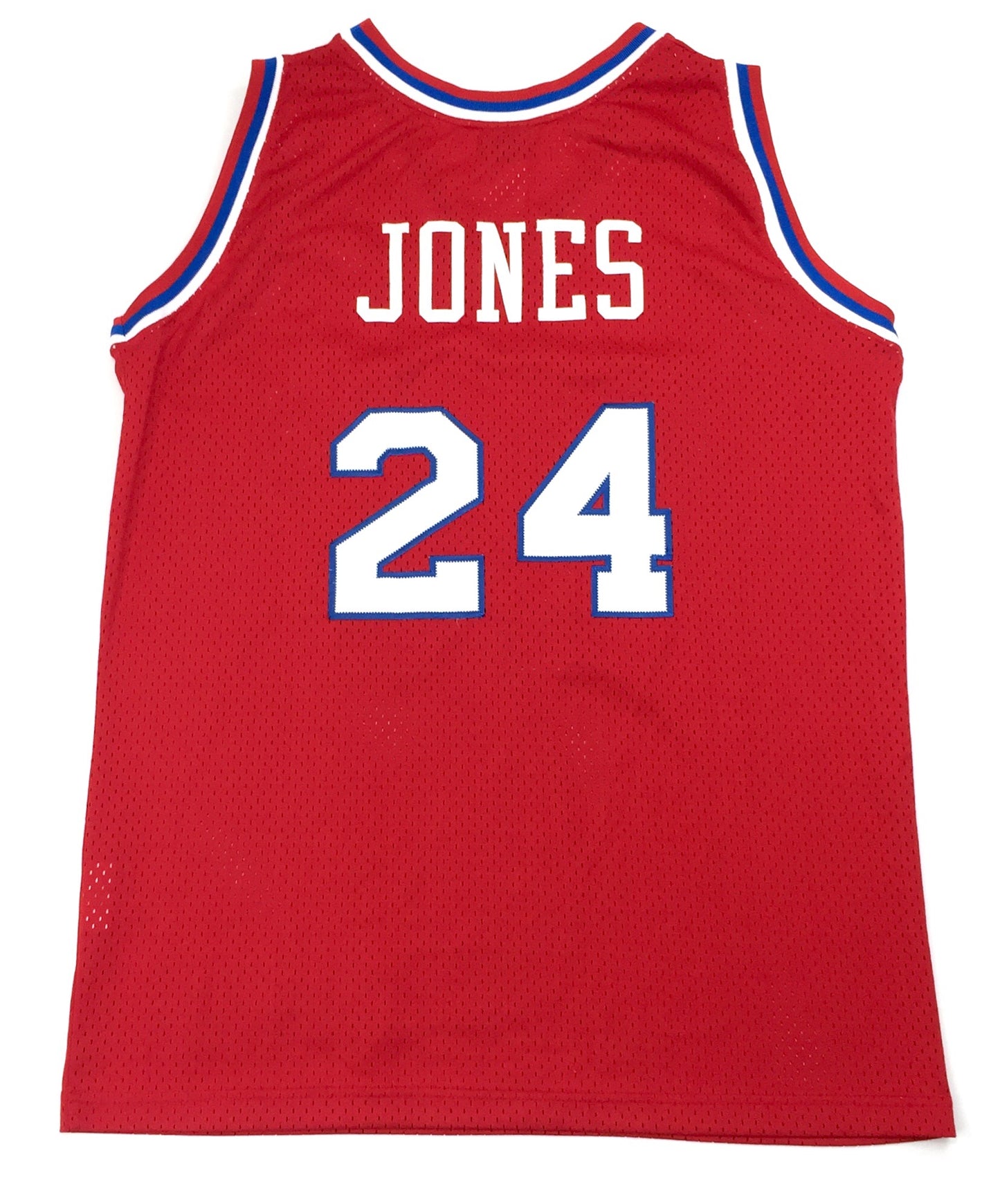 0327 Champion Vintage Philadelphia 76ers Jones Jersey