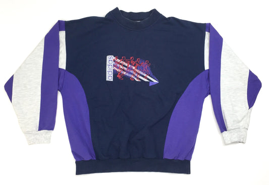 0335 Adidas Vintage 90s Running Sweater