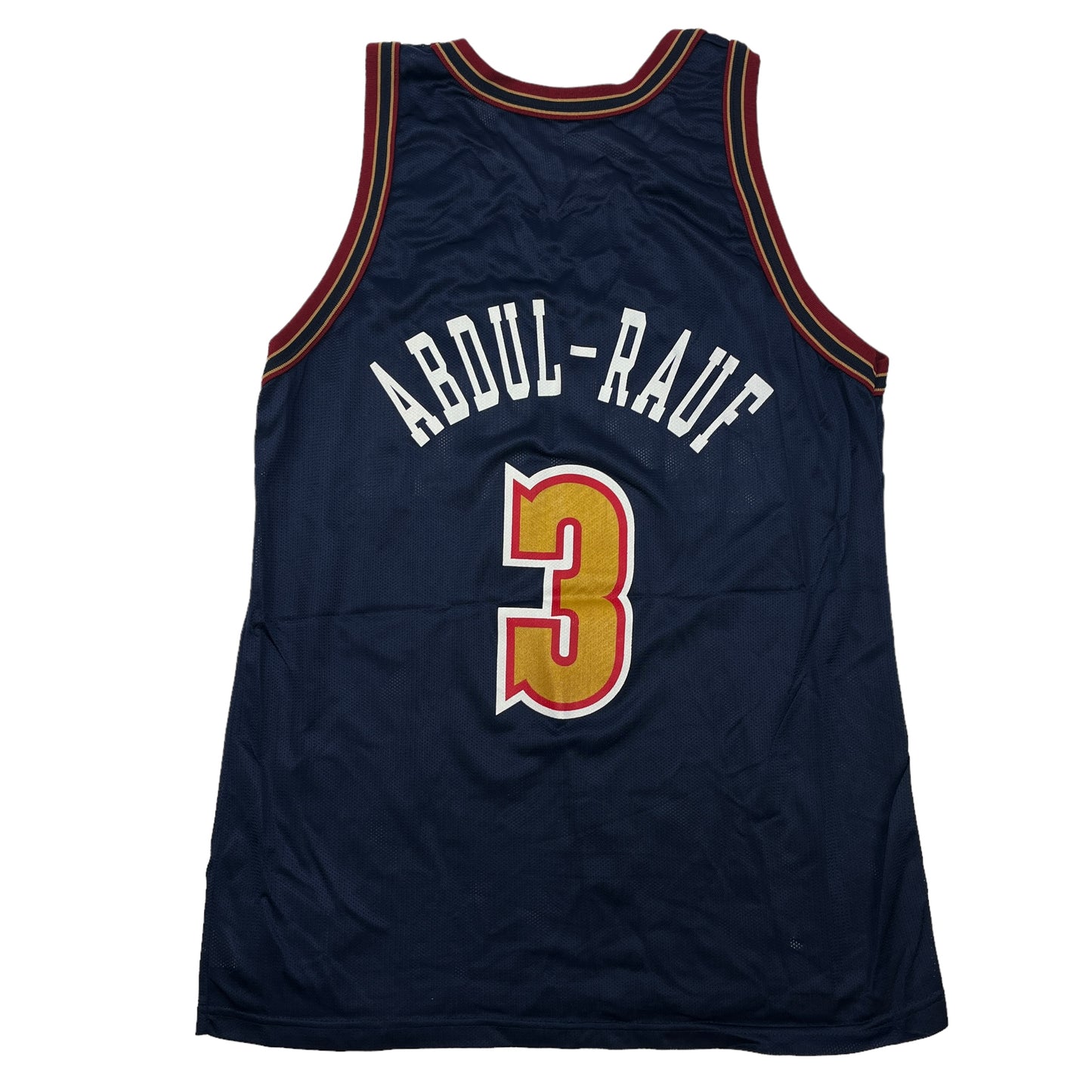 01421 Champion Denver Nuggets Abdul Rauf Jersey