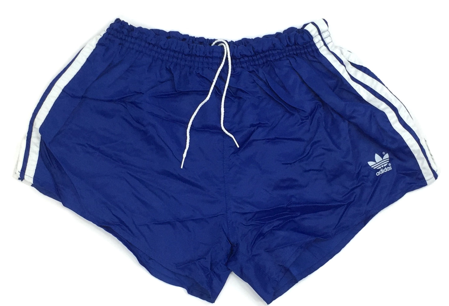 0477 Adidas Vintage 80s Shiny Track Shorts